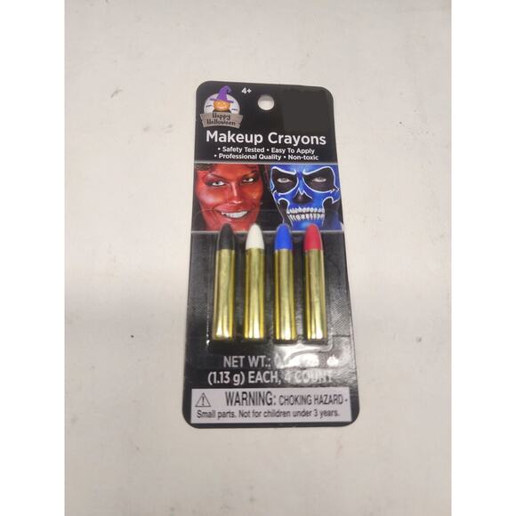 Halloween Face Grease Makeup Sticks Crayons Multicolor - Picture 1 of 2